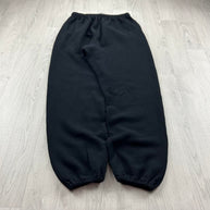 VINTAGE Y2K RUSSELL ATHLETIC BAGGY COTTON SWEATPANTS BLACK