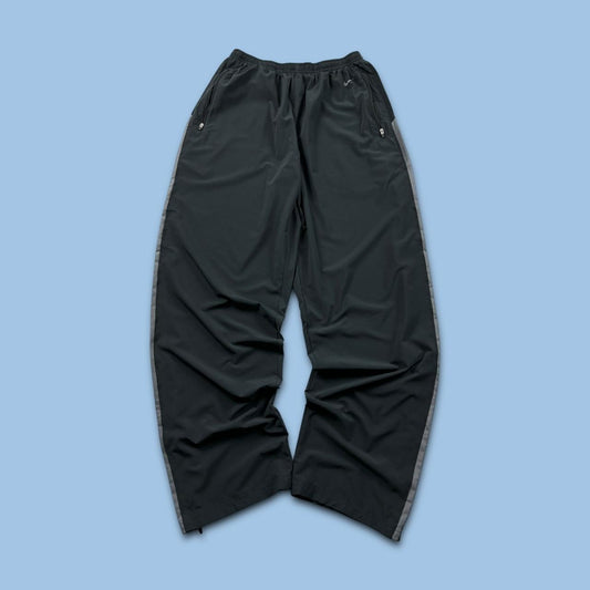 VINTAGE Y2K NIKE DRI FIT BAGGY TRACKSUIT BOTTOMS BLACK