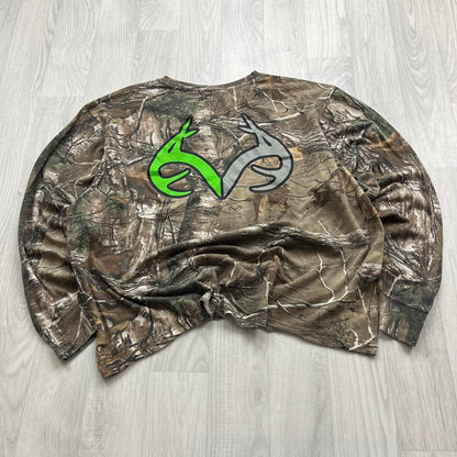 VINTAGE Y2K REALTREE LONG SLEEVE T SHIRT CAMO