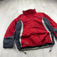 VINTAGE Y2K COLUMBIA TECHNICAL UTILITY SKI JACKET RED