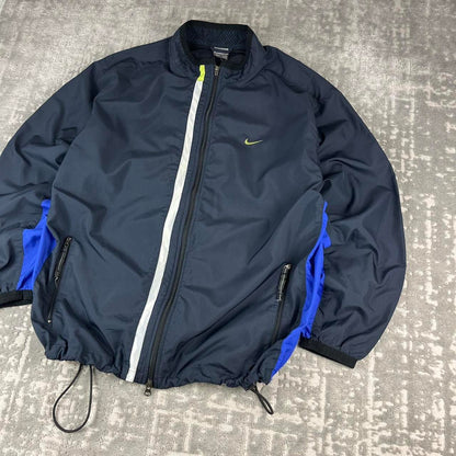VINTAGE Y2K NIKE TECHNICAL WINDBREAKER JACKET NAVY