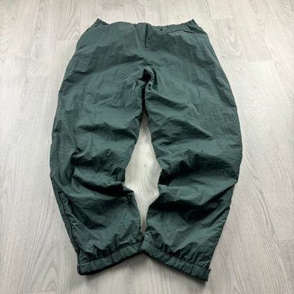 VINTAGE 90s NIKE BAGGY TRACKSUIT BOTTOMS GREEN