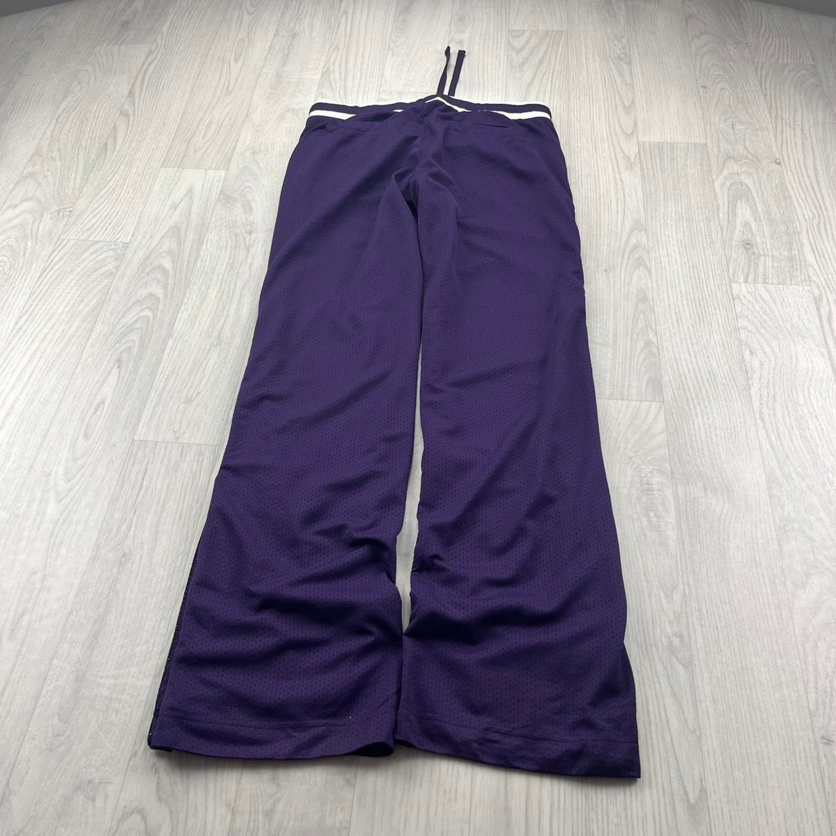 VINTAGE Y2K NIKE LOW RISE TRACKSUIT BOTTOMS PURPLE