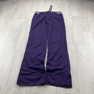 VINTAGE Y2K NIKE LOW RISE TRACKSUIT BOTTOMS PURPLE