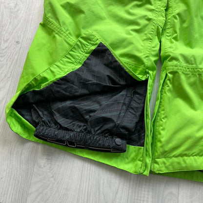 VINTAGE Y2K TRESPASS BAGGY SKI PANTS SALOPETTES GREEN