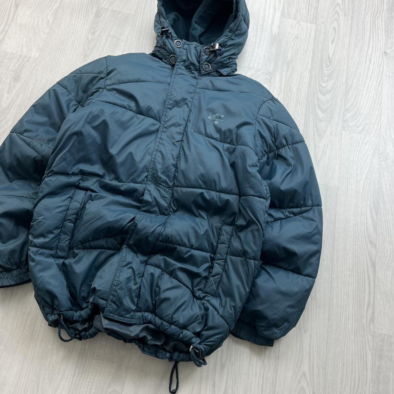 VINTAGE Y2K ONEILL SKI PUFFER JACKET BLUE TEAL