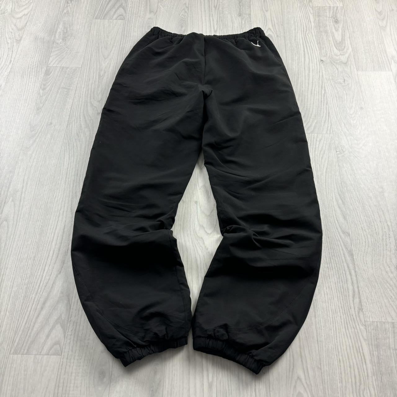 VINTAGE Y2K PUMA BAGGY TRACKSUIT BOTTOMS BLACK