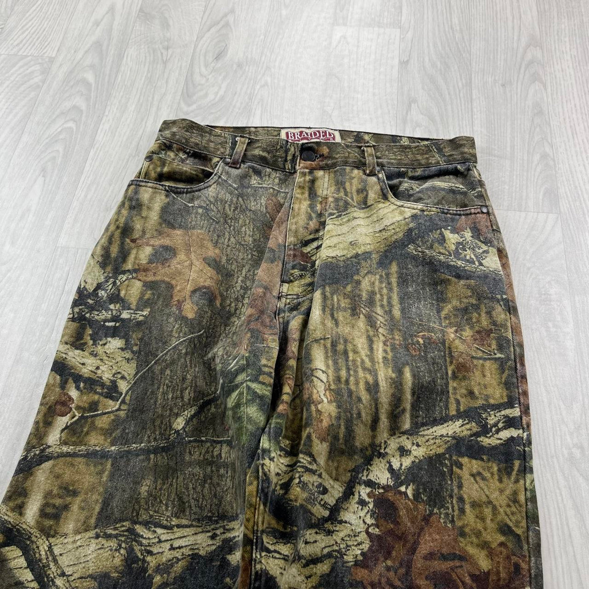 VINTAGE REALTREE BAGGY CAMO TROUSERS