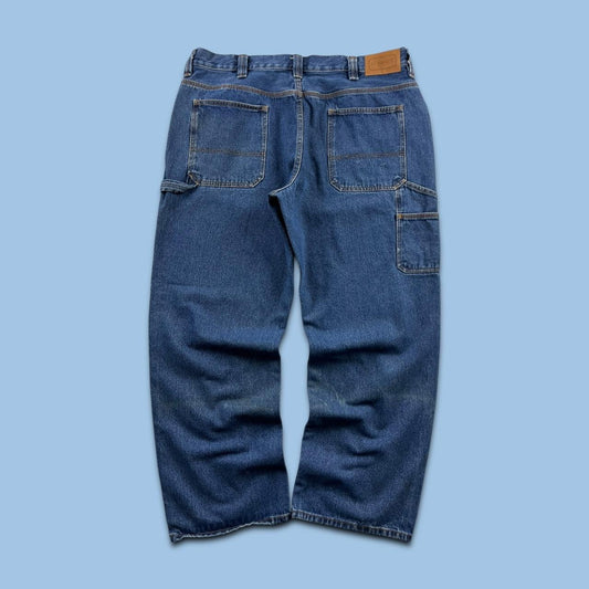 VINTAGE SCHMIDT BAGGY CARPENTER JEANS BLUE
