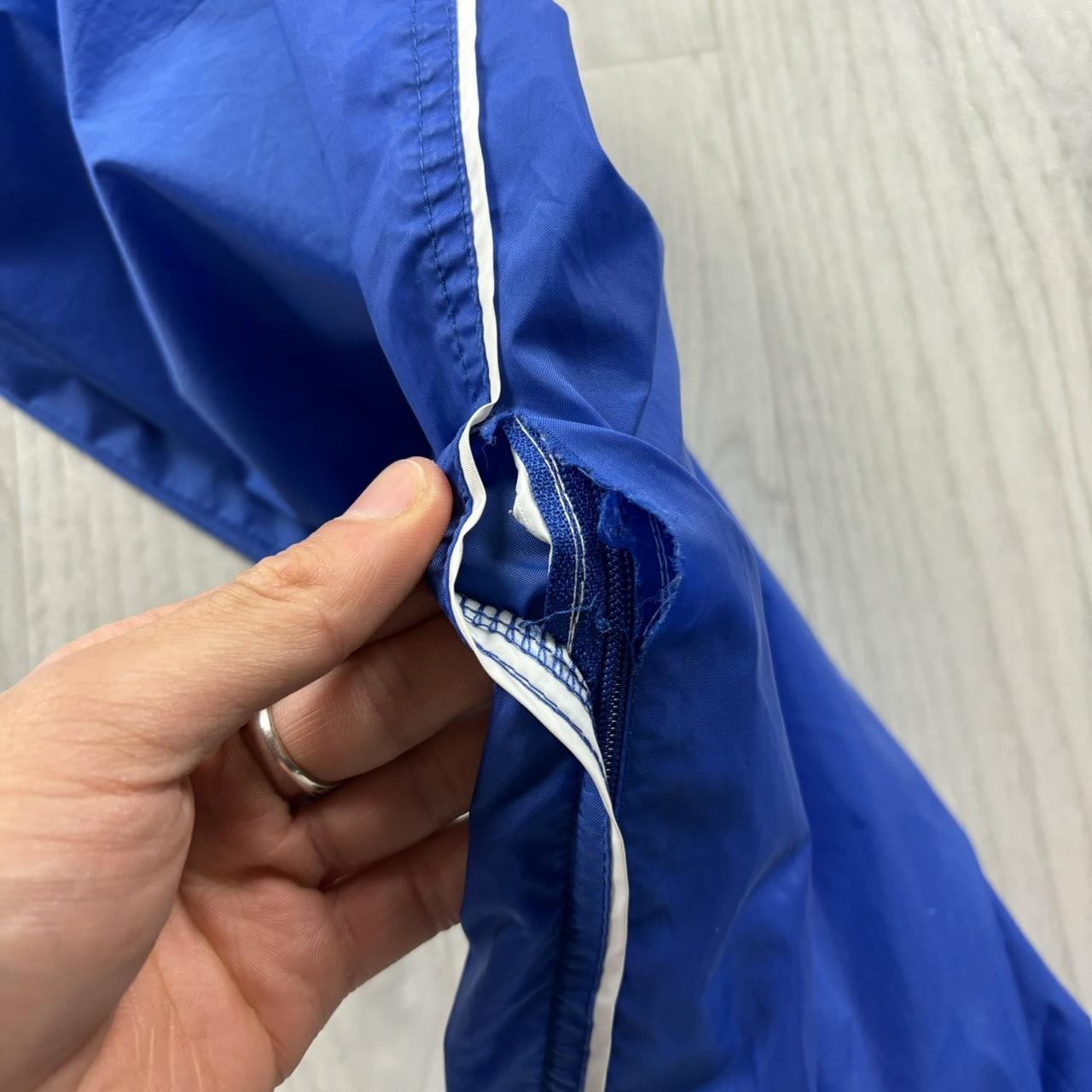 VINTAGE Y2K NIKE TEAM BAGGY TRACKSUIT BOTTOMS BLUE
