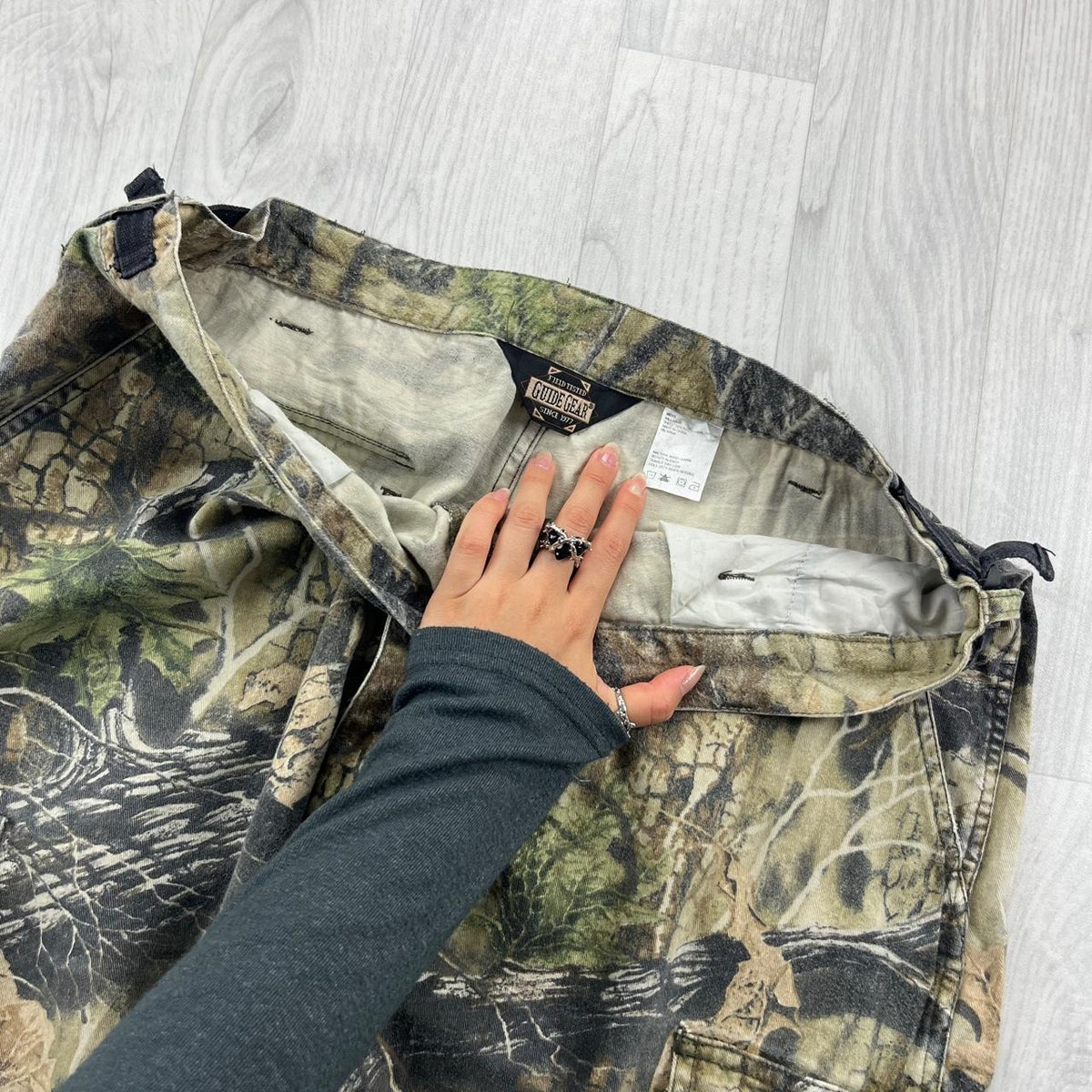 VINTAGE GUIDE GEAR REALTREE BAGGY CAMO CARGO PANTS