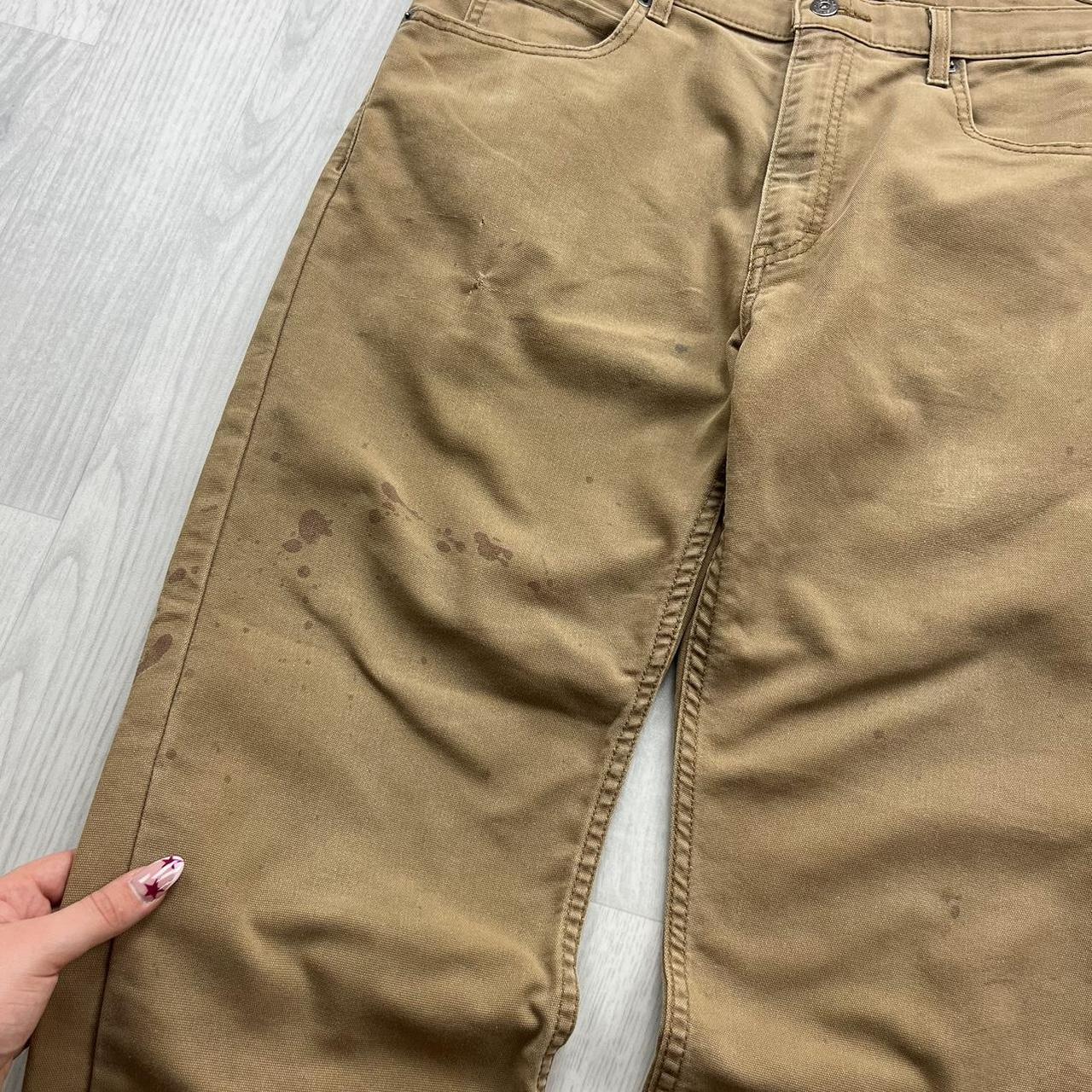 VINTAGE DICKIES WORKWEAR BAGGY JEANS BEIGE