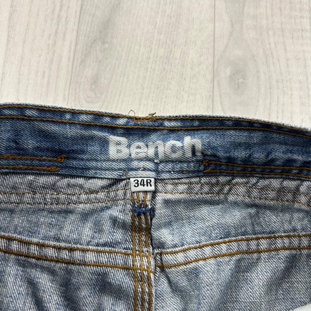 VINTAGE Y2K BENCH DOUBLE KNEE BAGGY JEANS