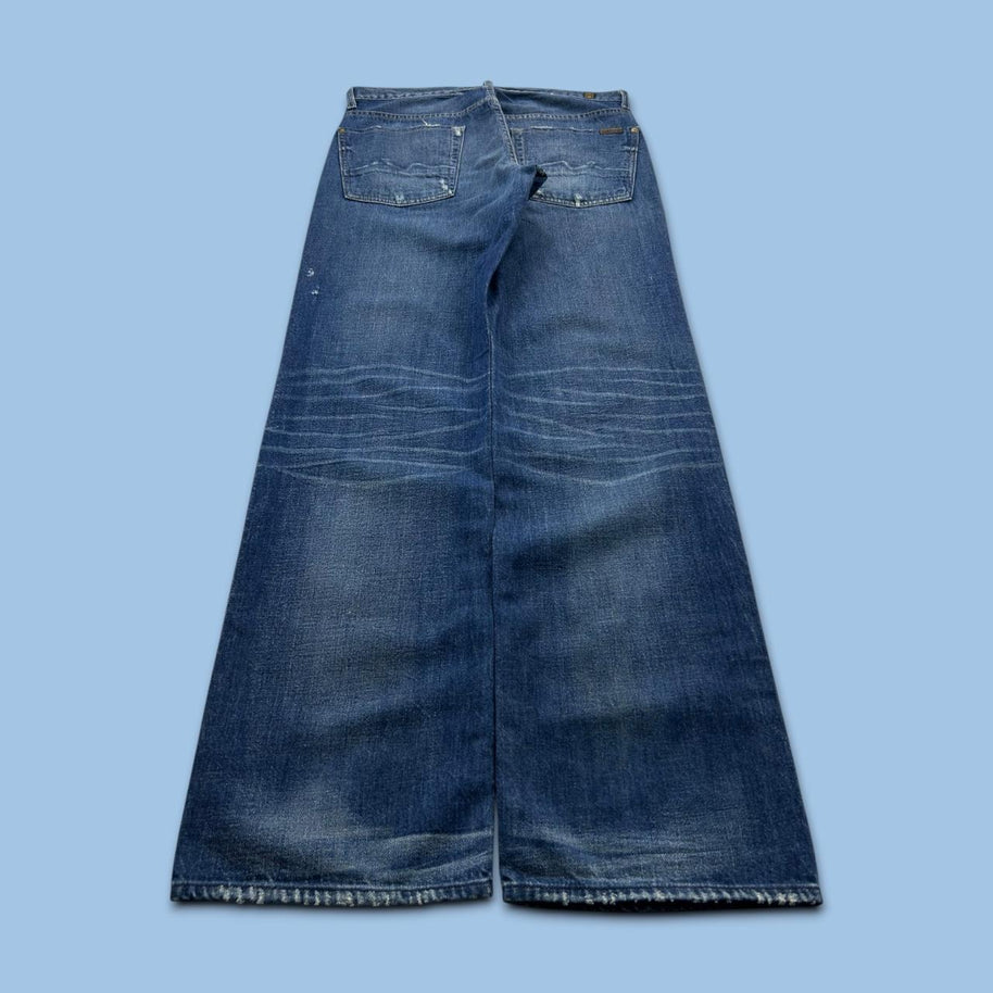 VINTAGE Y2K 7 FOR ALL MANKIND AUSTYN JEANS BLUE