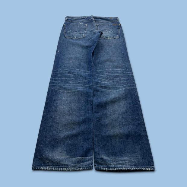 VINTAGE Y2K 7 FOR ALL MANKIND AUSTYN JEANS BLUE