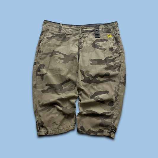 VINTAGE Y2K G STAR RAW CAMO CARGO SHORTS