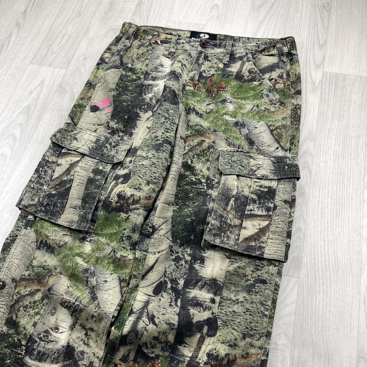 VINTAGE MOSSY OAK BAGGY CAMO CARGO PANTS