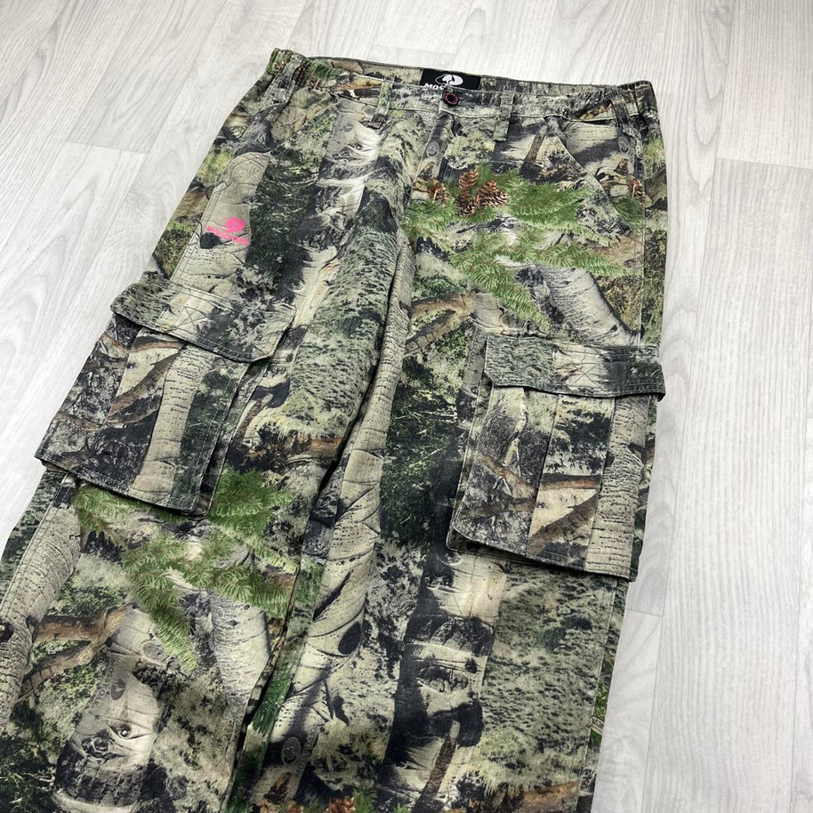VINTAGE MOSSY OAK BAGGY CAMO CARGO PANTS