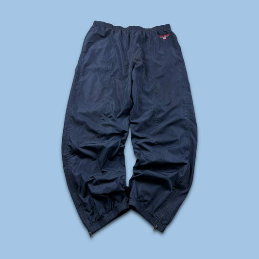 VINTAGE Y2K POLO SPORT RALPH LAUREN BAGGY TRACKSUIT BOTTOMS NAVY