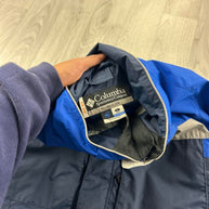 VINTAGE Y2K COLUMBIA TECHNICAL UTILITY SKI JACKET NAVY
