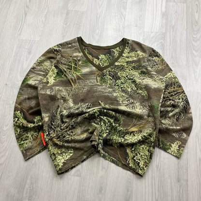 VINTAGE Y2K REALTREE LONG SLEEVE T SHIRT CAMO