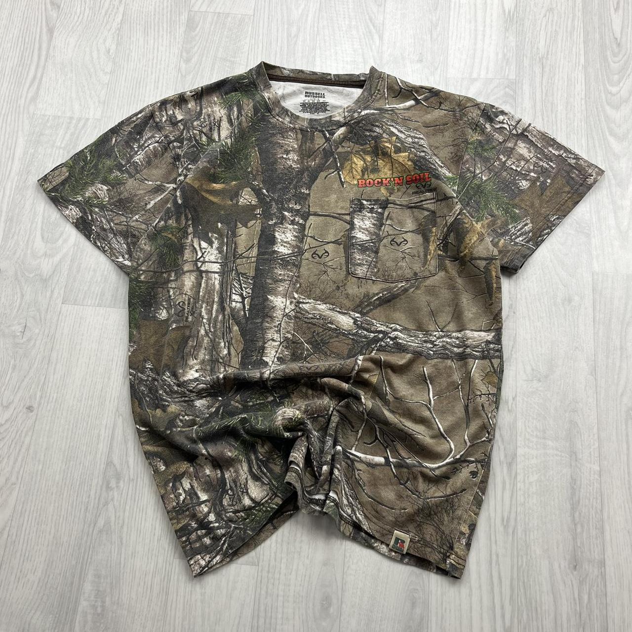 VINTAGE Y2K REALTREE T SHIRT CAMO