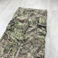 VINTAGE REALTREE BAGGY FLARED CAMO CARGO PANTS