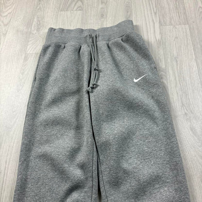 NIKE CUFFED COTTON SWEATPANTS GREY