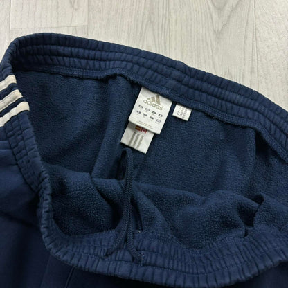VINTAGE Y2K ADIDAS BAGGY COTTON SWEATPANTS NAVY