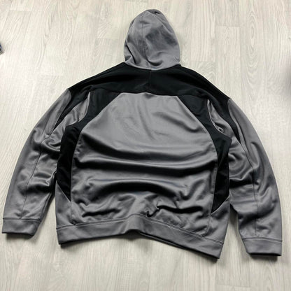 VINTAGE Y2K NIKE HOODIE GREY BLACK