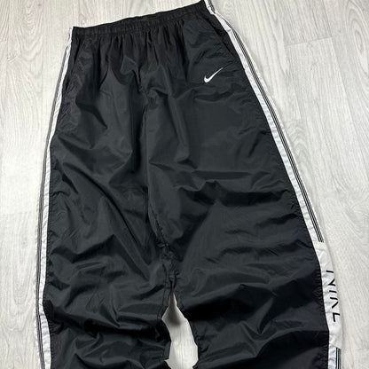 VINTAGE Y2K NIKE BAGGY TRACKSUIT BOTTOMS BLACK