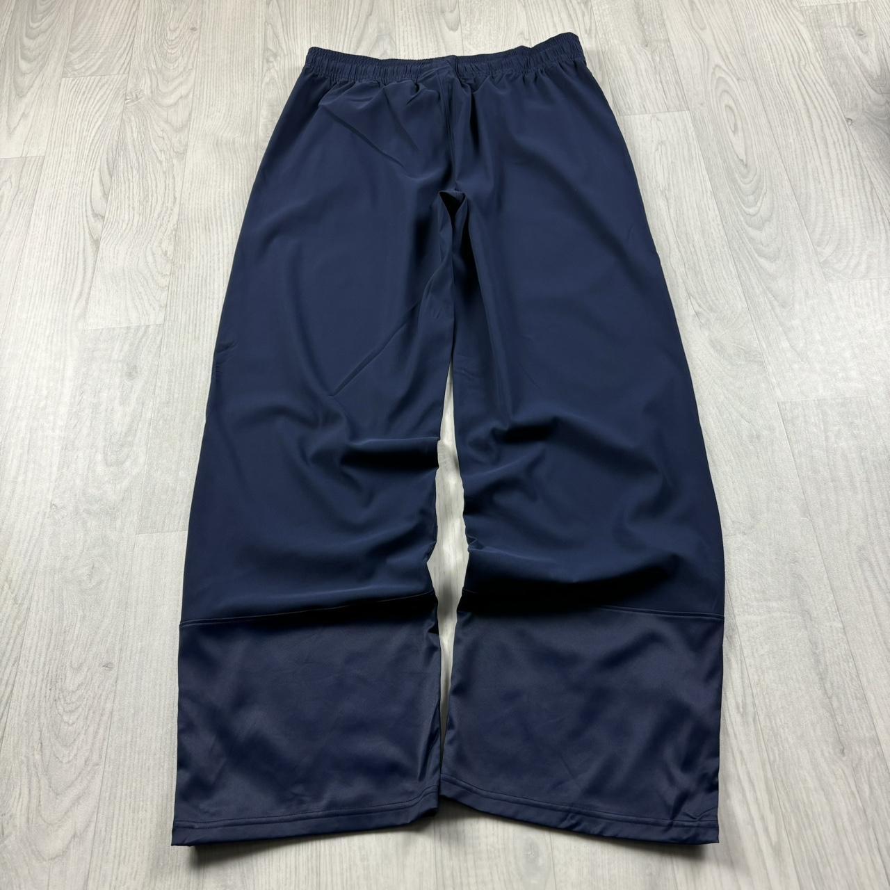 VINTAGE Y2K UNDER ARMOUR BAGGY TRACKSUIT BOTTOMS NAVY