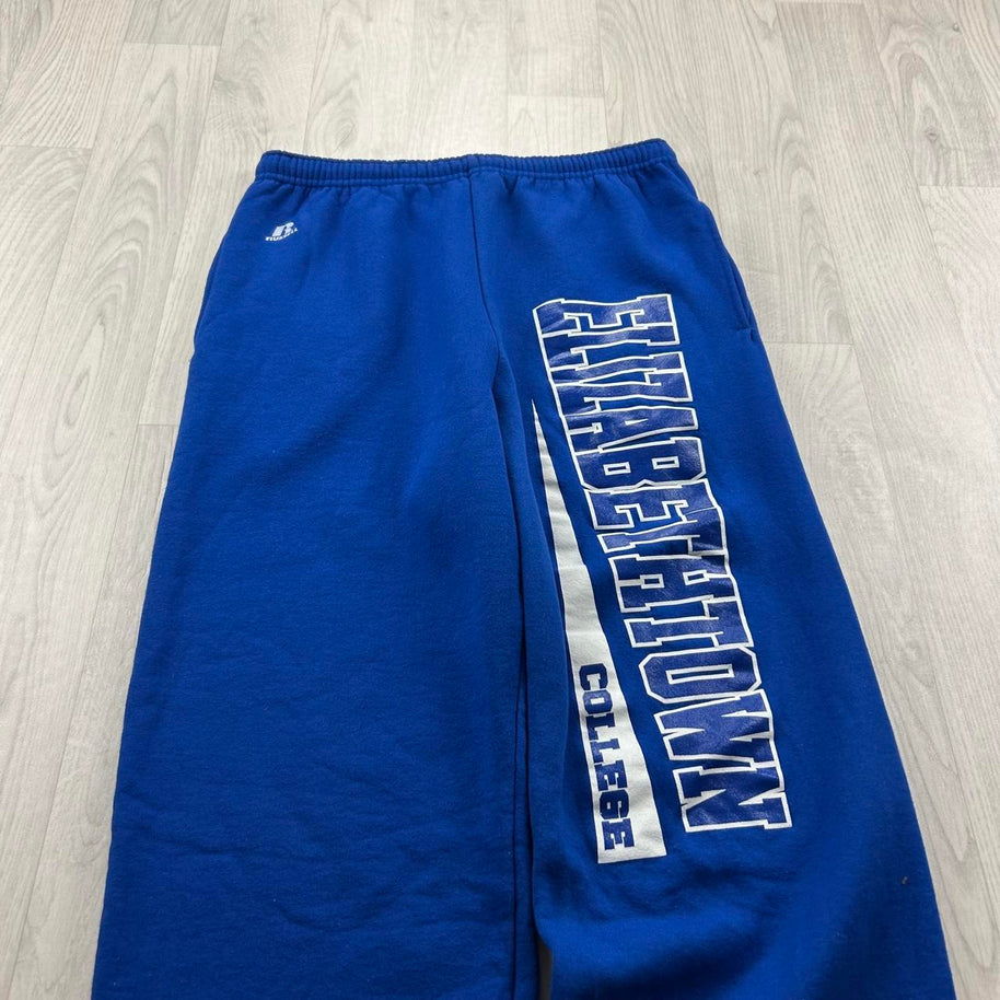 VINTAGE Y2K RUSSELL ATHLETIC BAGGY COTTON SWEATPANTS BLUE