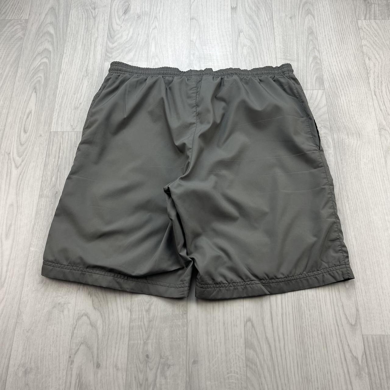 VINTAGE Y2K ADIDAS BAGGY SPORT SHORTS GREY