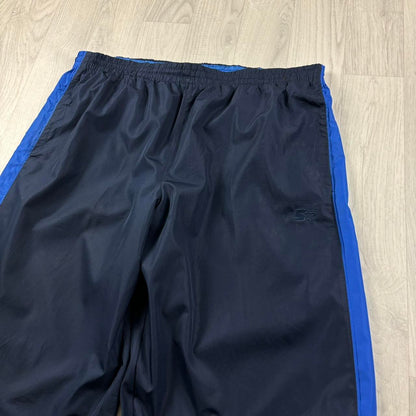VINTAGE Y2K STARTER BAGGY TRACKSUIT BOTTOMS NAVY