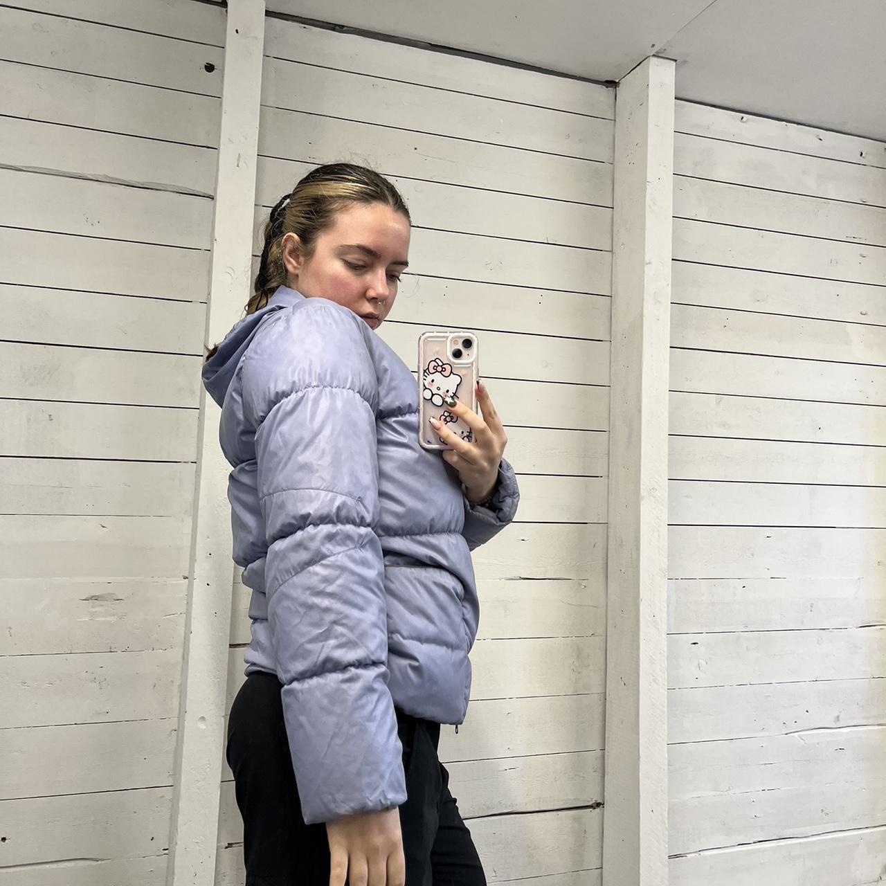 VINTAGE Y2K NIKE PUFFER JACKET LILAC