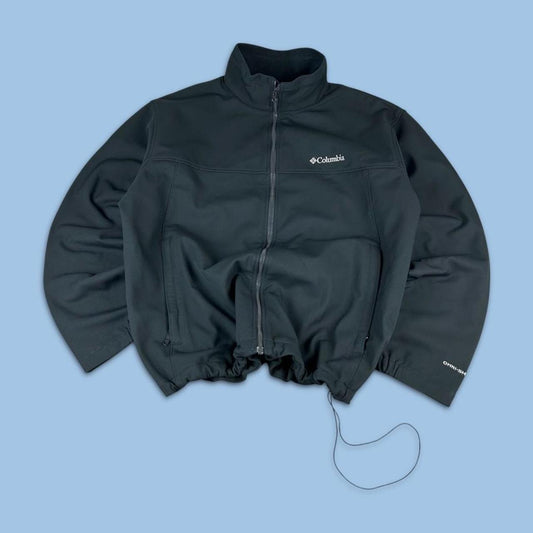 VINTAGE 00s COLUMBIA OMNI SHIELD TECHNICAL UTILITY JACKET BLACK