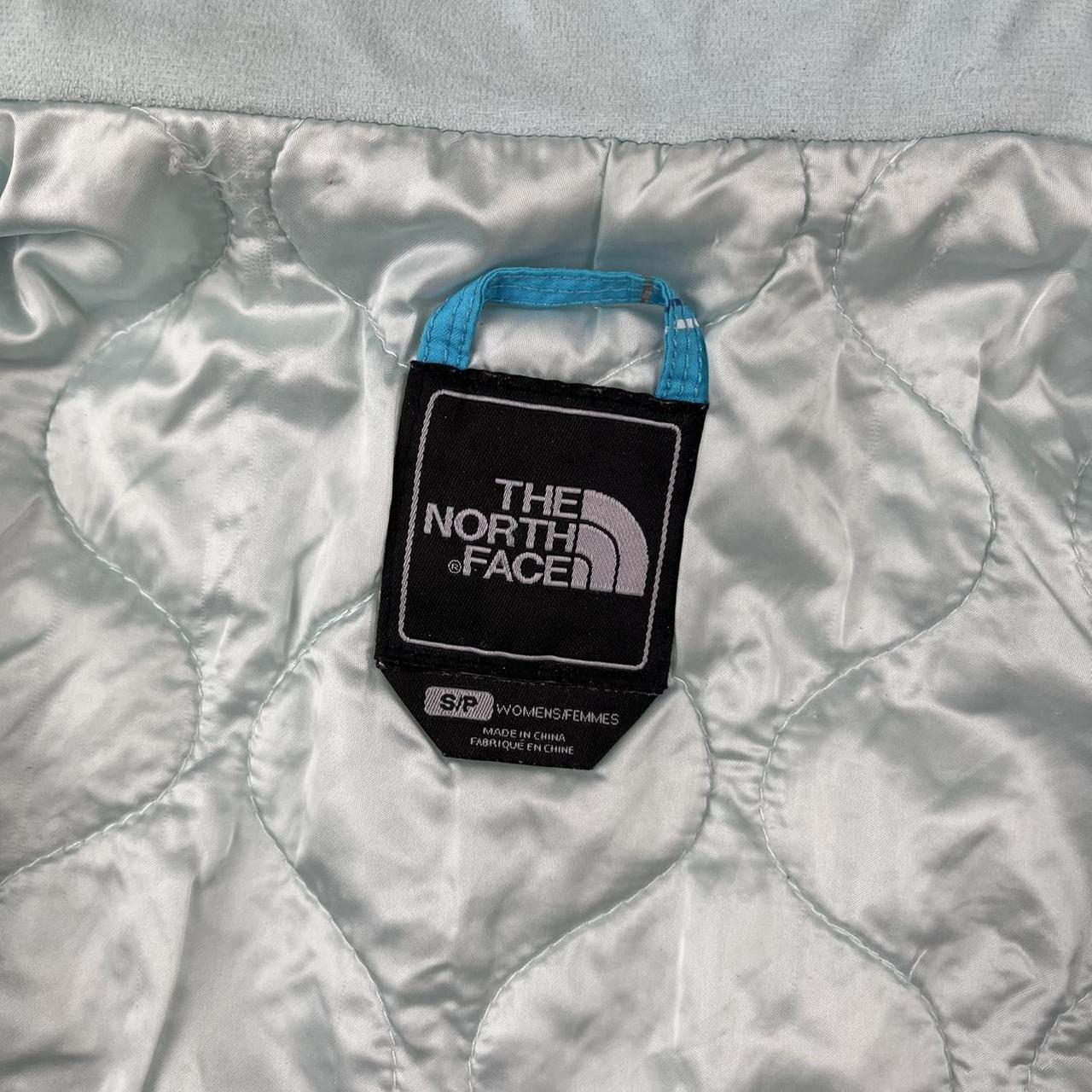 VINTAGE Y2K THE NORTH FACE RECCO CHECKERED SKI JACKET BLUE