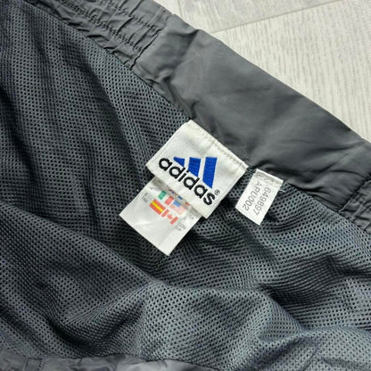 VINTAGE Y2K ADIDAS BAGGY TRACKSUIT BOTTOMS GREY