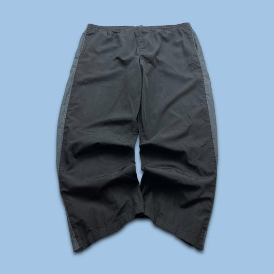 VINTAGE Y2K STARTER BAGGY TRACKSUIT BOTTOMS BLACK