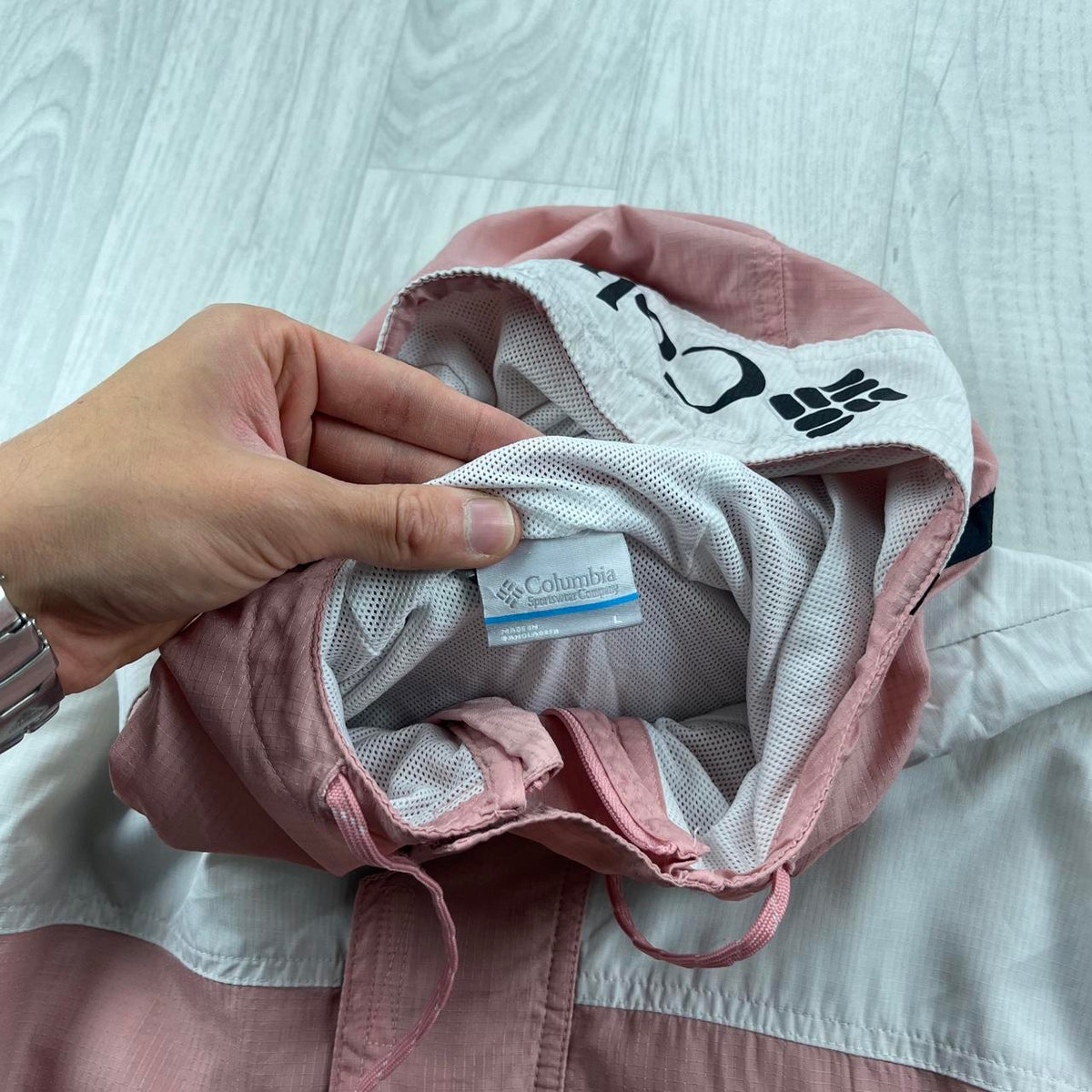 VINTAGE Y2K COLUMBIA LIGHTWEIGHT JACKET PINK