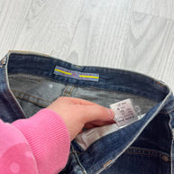 VINTAGE Y2K ET BOITE LOW RISE BOOTCUT JEANS NAVY BLUE