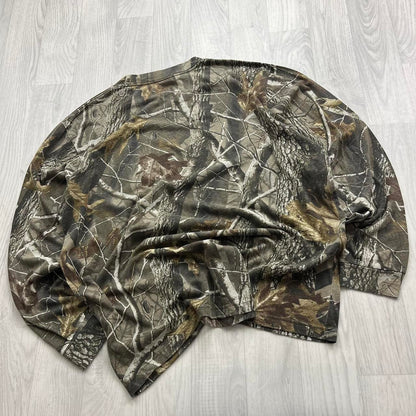 VINTAGE Y2K REALTREE LONG SLEEVE T SHIRT CAMO