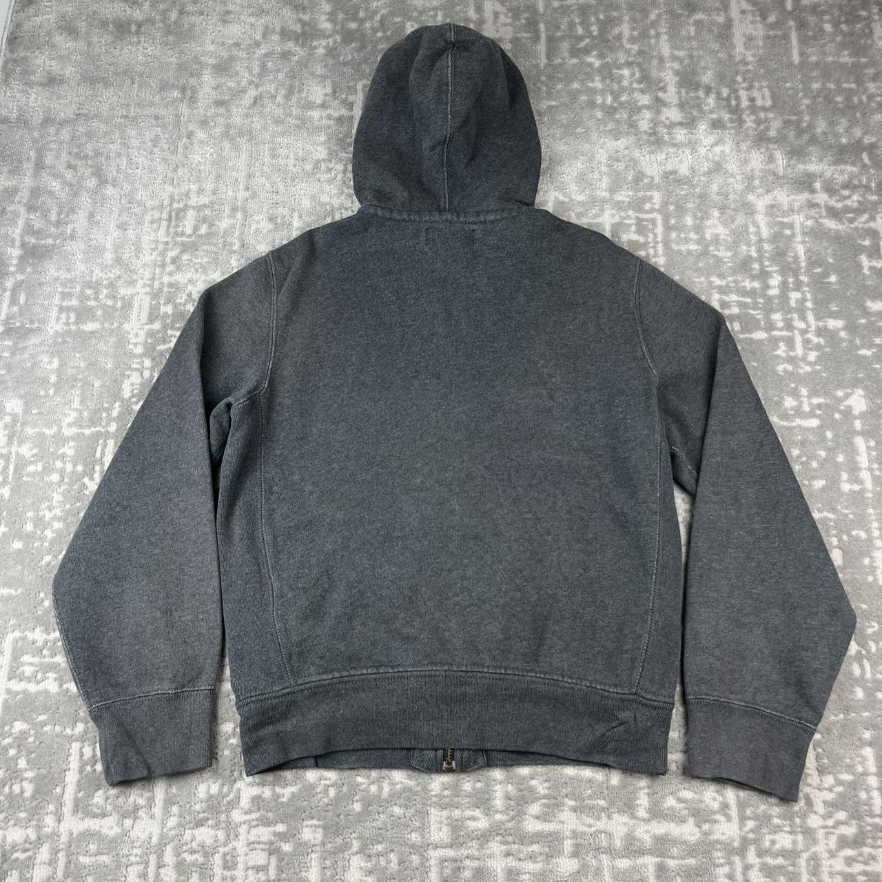 VINTAGE Y2K RALPH LAUREN ZIP HOODIE GREY