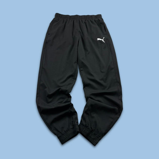 VINTAGE Y2K PUMA BAGGY TRACKSUIT BOTTOMS BLACK