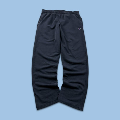 VINTAGE 00s CHAMPION BAGGY COTTON SWEATPANTS NAVY